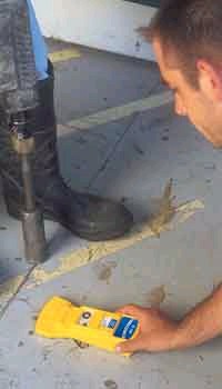 Find metal up to 6 inches (154 mm) deep through solid concrete
