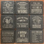 Electricians Slate Coasters
