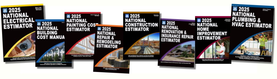 2025 National Estimator Labor & Cost Estimating Guides and Software
