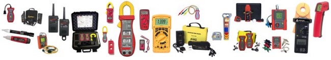 Test Equipment by Amprobe, Ideal, TIF, Zircon & more