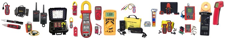 Test Equipment by Amprobe, Ideal, TIF, Zircon & more