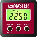 AccuMASTER Digital Level & Angle Gauge