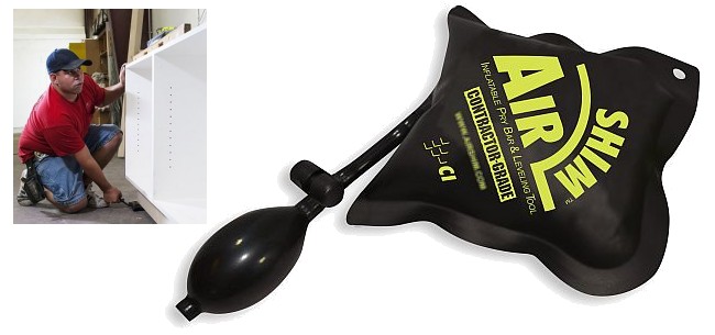 AirShim Contractor Grade Inflatable Pry Bar & Leveling Tool