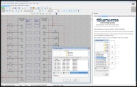 Picture of The Constructor with PLC I/O and a load PLC I/O module dialog box.
