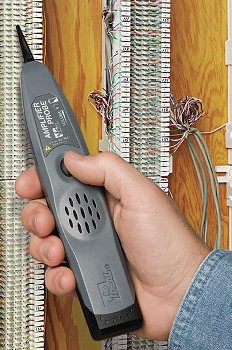 Ideal 33-864 Tone and Probe Cable Tracing Kit identifies and traces wire or cables within a group