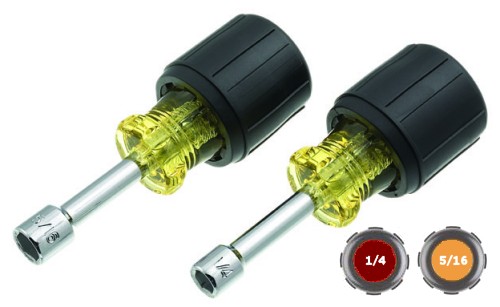 Ideal 2 Piece Stubby Nutdriver Set
