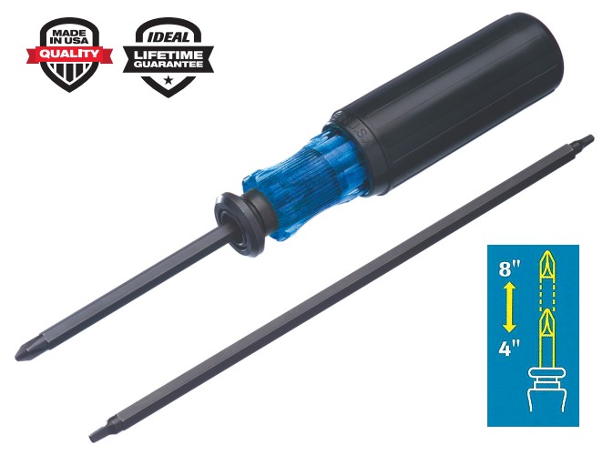 Extendable Length Screwdriver Ideal 35947