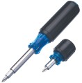 Ideal 6-in-1 Stubby, 12-in-1 Multi-Bit Screwdriver Nutdriver Combo