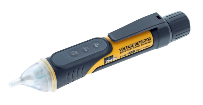 Ideal 61-647 Single Range 50-1000V AC Non-Contact Voltage Tester (NCVT) W/Flashlight