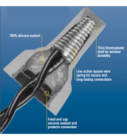Silicone-based sealant protects against moisture and corrosion