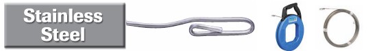 Ideal Stainless-Steel Fish Tapes