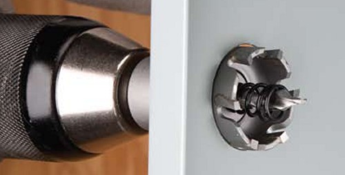 TKO cutters offer the most efficient and clean cutter replacement for traditional knockouts, by making smooth holes in a fraction of the time at a fraction of the cost.