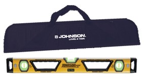 24 inch Heavy Duty GLO-View Box Level w/ Carrying Case