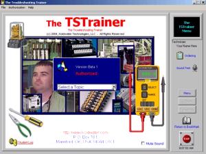 The TSTrainer Menu