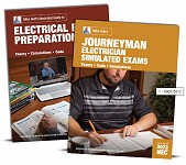 2023 Journeyman Simulated Exam + NEC Exam Prep Book Combo