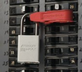 Circuit Breaker 493B in use, locking out Circuit Breakers