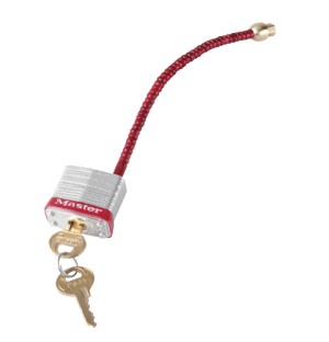 Master Lock Circuit Breaker Compact Padlock 7C5RED