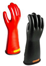 OEL Industrial Rubber Insulating Gloves