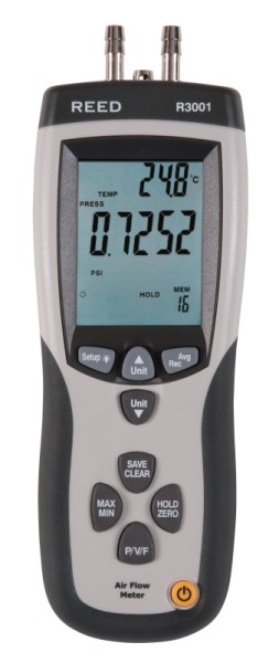 REED R3001 Anemometer / Manometer