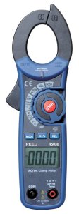 REED R5030 True RMS AC/DC Clamp Meter w/ Temp
