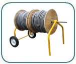 Big E-Z Wheeled Wire Dispenser