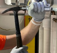 Clip Whacker Beam Clamp Installation Tool easily and safely installs Beam Clamps