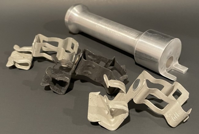 Clip Whacker Beam Clamp Tool installas a variety of Beam Clamps/Clips