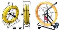 FiberSnakes Non-Conductive Fishtapes and Duct Rodders are available in  3/16", 1/4" and 5/16" diameters