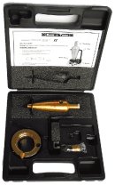 Laser Plumb Bob comes with durable plastic carry case