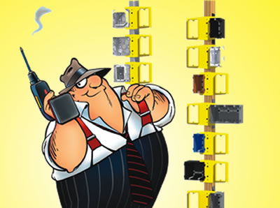 Level Jacks fit most AC boxes - No Level, No Tape Measure required