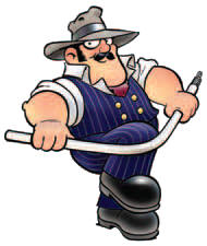 Just insert the Pipe Viper spring into the pipe and bend across your knee!