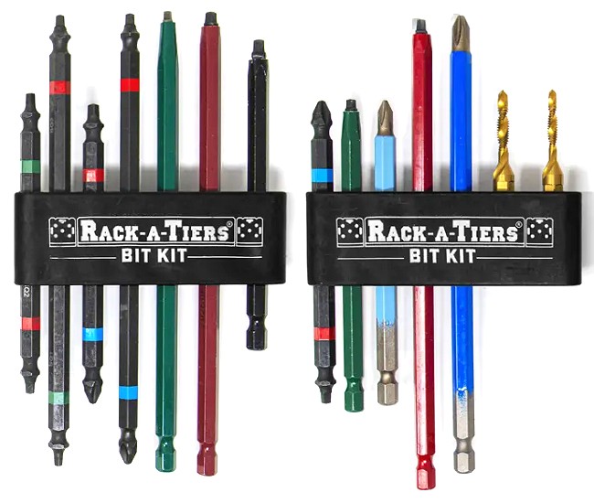 Racky Bit Rough-In and Finishing Kits